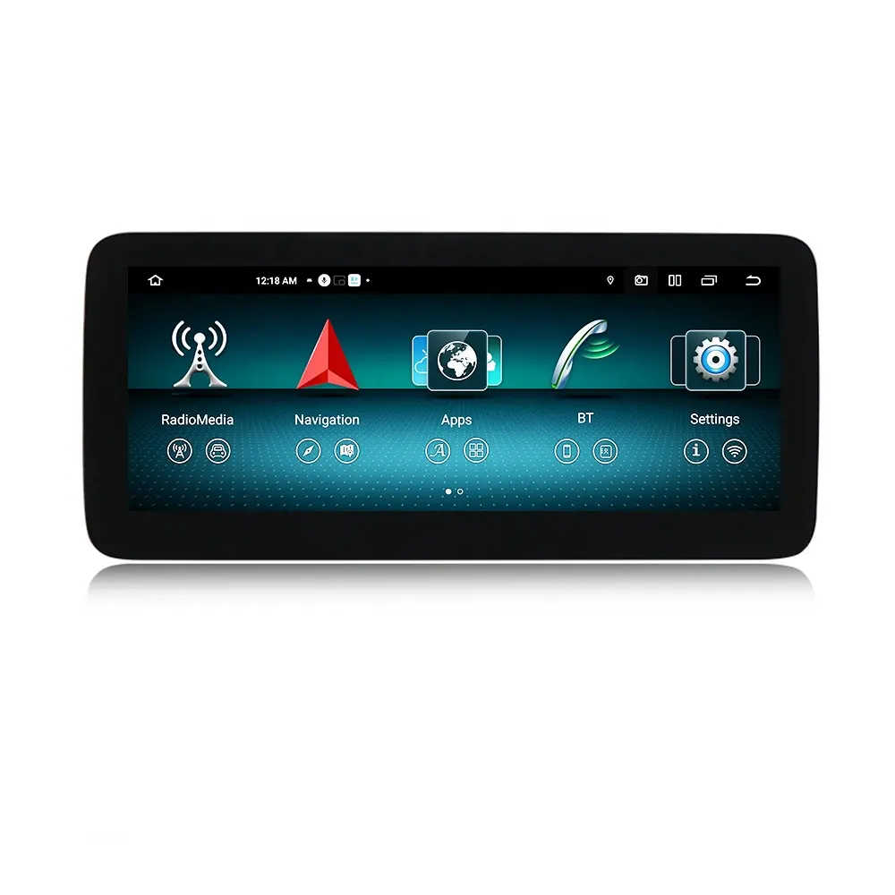MEKEDE MNX Android Auto-Bildschirm 1920*720 Auflösung Autoradio GPS-Navigations system für Benz G Klasse W461 W463 Musik p