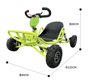 Go Karts a Pedales de Dos Tiempos con Transmisión por Cadena, Buggy Todoterreno de Gasolina para Adultos, con Frenos de Disco y Capacidad de Carga de 150 kg - Product Image 6