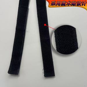 Ztc471 – couvre-pédales de vélo antidérapants, sangle noire multi-usages pour le cyclisme, sangles de retenue pour pédales de vélo - Product Image 5