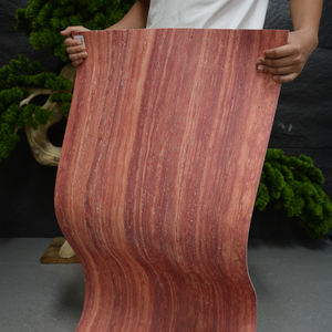 Conception moderne légère et flexible de grand panneau de pierre rouge artificielle 3D pour la décoration de mur extérieur intérieur de villa pour des hôtels - Product Image 4