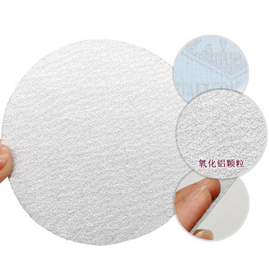 Papier abrasif floqué, disque de 4 pouces, auto-adhésif, pour le polissage de l'acier inoxydable et l'élimination de la rouille avec une meuleuse d'angle - Product Image 1
