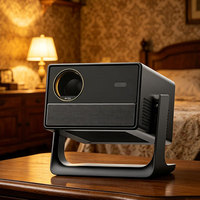 Projecteur C50N 180 degrés, résolution native 1920x1080, projecteur intelligent Android 360 degrés pour téléphone portable