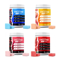 LIFEWORTH Créatine Soft Chews pour Marque Privée & OEM - 30 Comprimés, Faible Teneur en Calories, Végétalien, Formule & Emballage Personnalisés. Directement de l'usine