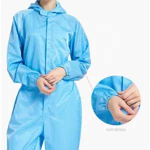 LN-1560105 ESD Washable Clothing Antistatic Uniform ESD Coverall