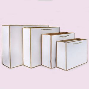 Bolsas de Compras de Papel de Lujo con Asas de Listón, Nuevo Diseño y Alta Calidad - Product Image 6