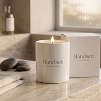 Pot à bougie en verre personnalisé 8oz 10oz 12oz 14oz, récipient vide de haute qualité pour bougies parfumées avec couvercle en bois, bambou ou métal