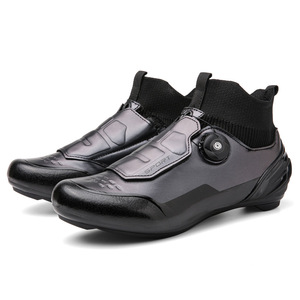 Cycling Shoes Clipless Hard Sole EVA Rubber Mesh Lining Sport Road Mountain Bike Men Women T2 - Product Image 4