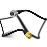 Câble de raccordement RF RG58, adaptateur coaxial, rallonge coaxiale, câble d'antenne RG316, connecteurs SMA femelle et BNC pour montage sur panneau