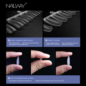 Fabbrica Professionale Del Salone Del Chiodo Punte Lungo Ballerina Bara Unghie Finte Chiaro Unghie Artificiali Private Label Per <span class=keywords><strong>Manicure</strong></span> - Product Image 3