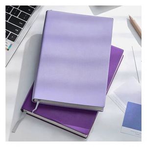 High Quality Custom A5 A6 Hardcover Journal <b>Notebook</b> With Logo Lined Personalized Printed Note <b>Book</b> PU Leather - Product Image 1