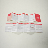 Impresión Personalizada de Alta Calidad, Folletos Plegables A5, Folletos de Instrucciones, Cuadernillos con Material Suave al Tacto