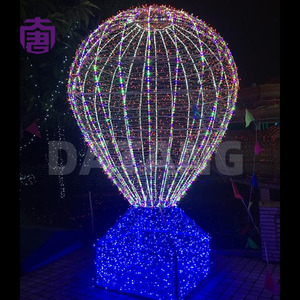 Escultura de Luz Navideña 3D para Exteriores con Iluminación LED para Eventos Festivos y Decoración de Paisajes - Product Image 6