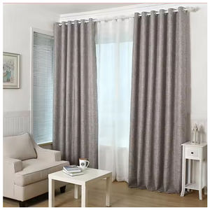 Qualité de l'usine de Guangzhou Plaine Polyester Rideaux & Cantonnières Variété Bon pour Salon Prix <span class=keywords><strong>Pas</strong></span> <span class=keywords><strong>Cher</strong></span> - Product Image 1