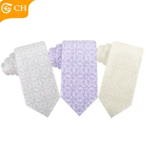 Factory Directly Cheap Jacquard Weave Ties Custom Personal Good Quality Woven Neckties Custom Polyester Floral Flower Mens Ties