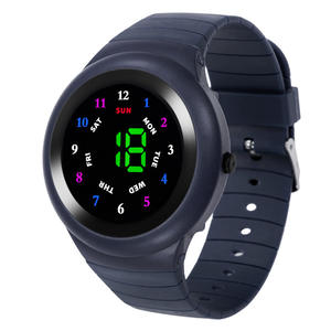 Nuovo Orologio LED <span class=keywords><strong>per</strong></span> <span class=keywords><strong>Bambini</strong></span> con Pulsante, Vetro a Specchio Rotondo, <span class=keywords><strong>per</strong></span> Studenti <span class=keywords><strong>Maschi</strong></span> e Femmine, con Display Settimanale, <span class=keywords><strong>Orologi</strong></span> Elettronici alla Moda - Product Image 6