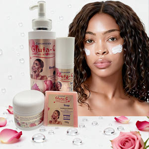 Ensemble de soins blanchissants puissants à la vitamine C et au glutathion pour éclaircir la peau, minimiser les imperfections et les taches brunes, et blanchir les aisselles - Product Image 1