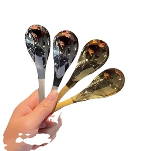 Stainless Steel Spoon Thickened Long Handle Mirror Polished Durable For Soup Eating Drinking Adult Use - Product Image 5