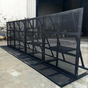 Barrera de Control de Multitudes de Alta Resistencia <span class=keywords><strong>Mojo</strong></span>, Barrera de Escenario Anti-Impactos para Conciertos, Festivales de Música y Eventos - Product Image 1