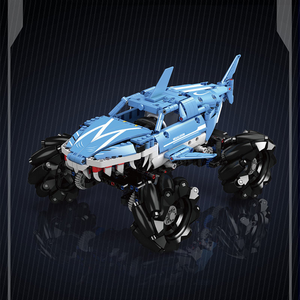 Mould King 18032 786PCS Serie de Coches RC Monster Megalodon Camión de Bloques de Construcción Modelo de Coche Juguetes Educativos Técnicos Regalo Festivo - Product Image 4