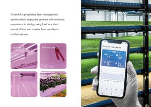 Nft kênh dọc hệ thống thủy canh dọc phát triển bảng giá hydroponics hệ thống dọc trang trại container - Product Image 3