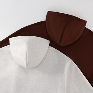 Sudadera con Capucha al por Mayor de 450 Gramos para Hombre, 80% Algodón, 20% Poliéster, Diseño Holgado sin Cordón, Cuello con Capucha - Product Image 5