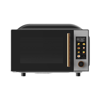 Oven Microwave Listrik 700W 20L Laris Manis untuk Rumah Tangga & Hotel, Pemanasan Cepat, Hemat Energi, Dilengkapi Fitur Panggangan, Casing Kaca, Digital