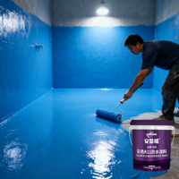 Peinture de revêtement imperméable liquide à base d'acrylique K11 pour les murs de la salle de bain, le salon, la piscine et autres matériaux d'imperméabilisation