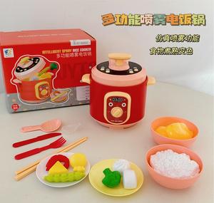 Nueva gran oferta de alta calidad rosa/azul <span class=keywords><strong>horno</strong></span> <span class=keywords><strong>microondas</strong></span> simulado Mini juegos de juguetes de cocina para niños Mini electrodomésticos herramienta de cocina - Product Image 6