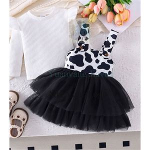 Dollaro modello età 0-4 coltello bambino festa di compleanno ragazza nero compleanno bambini bambino vestiti invernali per le ragazze - Product Image 3