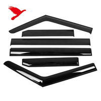 Pare-soleil de fenêtre extérieur pour Chery Jetour T2 Travellar 2023 2024 2025, déflecteur de vent, protection contre le soleil et la pluie, déflecteurs, couvre-fenêtre