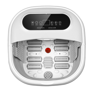 Bain de pieds électrique pliable transfrontalier avec fonction musicale, chauffage à température constante, écran tactile portable - Product Image 6