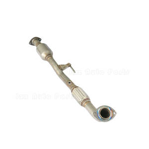 Mejora el rendimiento del motor Aumenta la eficiencia del combustible Tubo de escape Juego de convertidor catalítico flexible Compatible con Camry 07-11 - Product Image 1