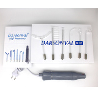 Nouveau produit phare 2024 : Appareil portable Darsonval Hongde YL-D06 à 6 tubes, électrodes en verre galvaniques haute fréquence pour thérapie faciale