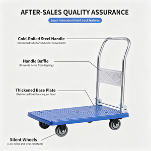 Shopping Wagon Grocery Ready Sturdy Basket Easy Maneuver Fold Down Folding Shopping <b>Cart</b> With Wheels Heavy Duty Folding <b>Cart</b> - Product Image 6