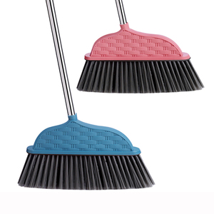Nouvel ensemble de balais rotatifs à long <span class=keywords><strong>manche</strong></span> pour la maison avec pelle à poussière en plastique coupe-vent pour le nettoyage des sols - Product Image 4