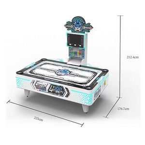 Console de jeu d'arcade de hockey sur air multi-balles Mecha, populaire pour le divertissement intérieur, table de hockey à monnayeur - Product Image 6