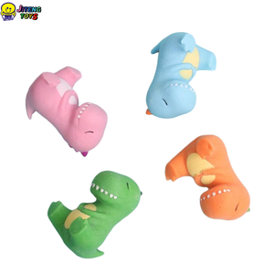 <span class=keywords><strong>Jouet</strong></span> anti-stress en TPR personnalisé JITENG en stock, mignon, en forme de <span class=keywords><strong>dinosaure</strong></span>, animal, élastique, à presser, dessin animé - Product Image 1