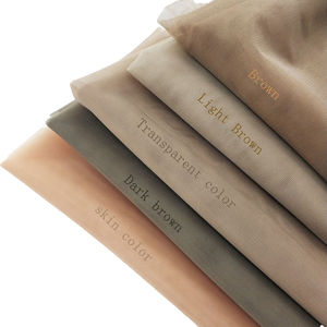 Venta caliente Herramientas para el cabello Peluca Rejillas para el cabello Película de cierre Red de encaje Base transparente Red de base <span class=keywords><strong>Hd</strong></span> Red de encaje suizo para hacer peluca - Product Image 6