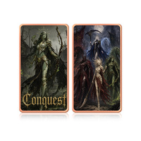Barre de cuivre pur à 99,9 % de 1 oz, « Les Quatre Chevaliers de l'Apocalypse », lingot commémoratif Antasy