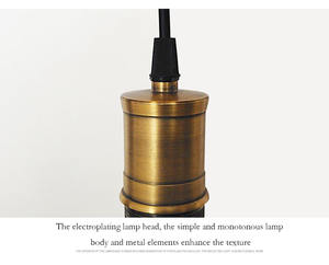 Металлический оттенок e27, Подвесная лампа - Product Image 5