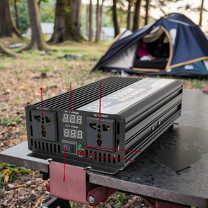 4000W peak Pure Sine Wave <strong>Inverter</strong> 12 <strong>24V</strong> 48V 60V Converted to AC 220V 110V - Product Image 5