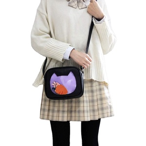 Bolso de hombro cruzado Ita con forma de gato para mujer con diseño de caramelo de moda - Product Image 6