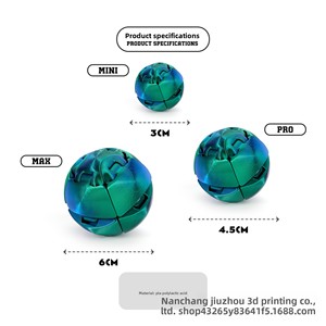 Juguete Antiestrés Creativo Educativo con Engranajes Giratorios en 3D, Bola de Engranajes Móvil de una Pieza, Regalo <span class=keywords><strong>para</strong></span> Jóvenes Unisex - Product Image 4