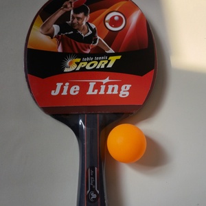 <span class=keywords><strong>Racchetta</strong></span> da <span class=keywords><strong>Ping</strong></span> <span class=keywords><strong>Pong</strong></span> Jieling 2221 - 5 Strati di Legno di Pioppo 156x150mm 200g Nera - Produzione OEM/ODM - Product Image 3