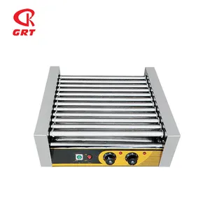 GRT-11 Commercial 11 Rollers Stainless steel Hot Dog Grill