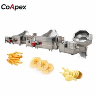 Ligne de production semi-automatique de frites de pommes de terre, friteuse 30-80 kg/h pour fruits et légumes, projet économique de niveau débutant