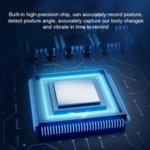 Cinturón Corrector Inteligente con Sensor, Ortesis <span class=keywords><strong>Invisible</strong></span> con Recordatorio de Vibración, Soporte Lumbar de Nailon y Spandex Suave para Adultos - Product Image 5