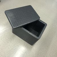 Hanwell 18L-81L Caja de Transporte de Cadena de Frío de Espuma EPP Ecológica al por Mayor para Entrega de Alimentos
