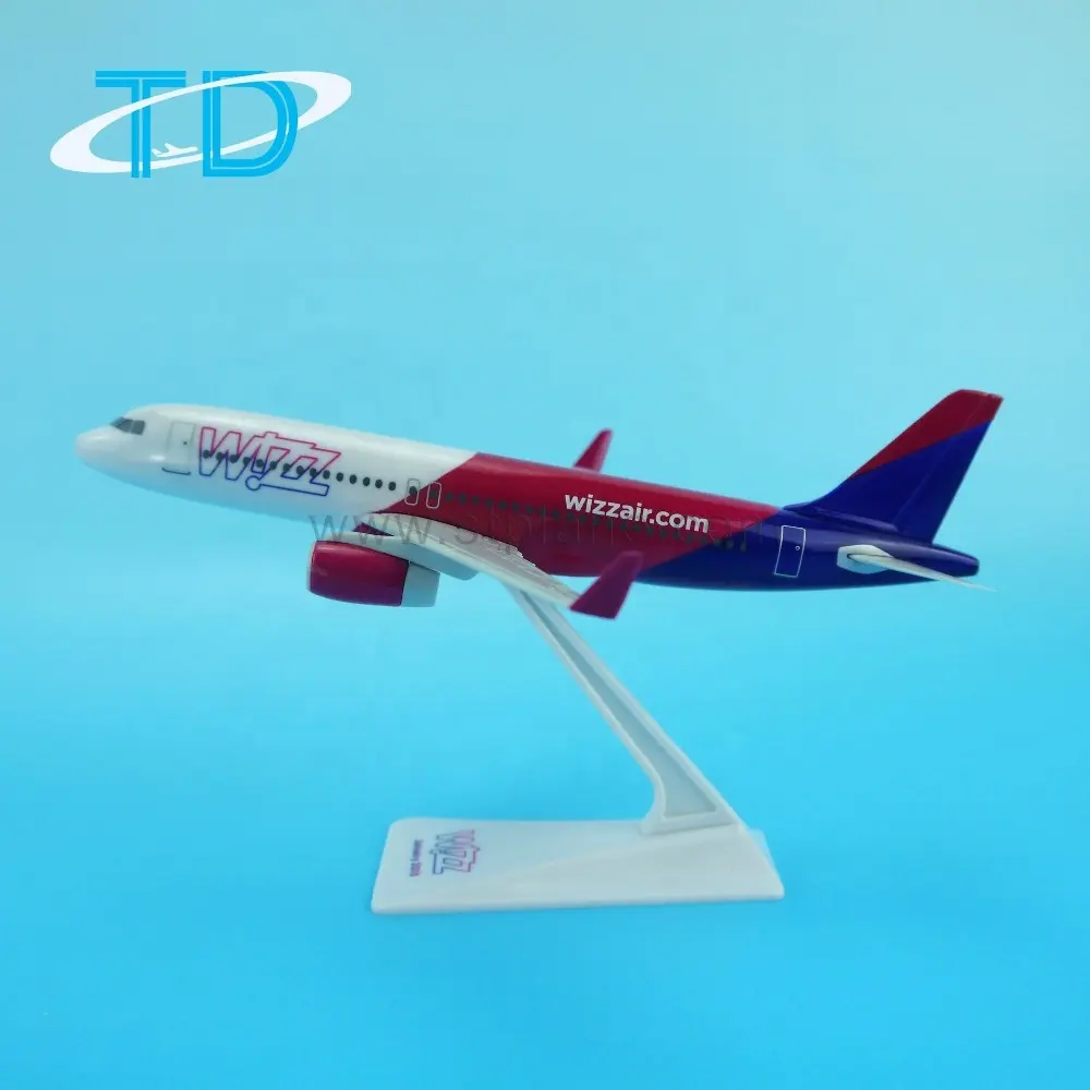 WIZZ Small Scale Pleane Model A320NEO 1/200 18.8cm Promotional for Airline