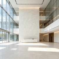 Panneau de pierre flexible MCM, durable, imperméable et résistant aux hautes températures, revêtement mural en porcelaine souple personnalisé pour hôtel et bureau